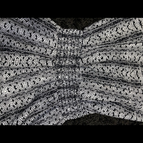 Vintage Havana Romper Size Small Black and White - Picture 4 of 5